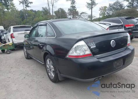 2008 Mercury Sable Premier from USA, damaged, VIN 1MEHM42W38G606944